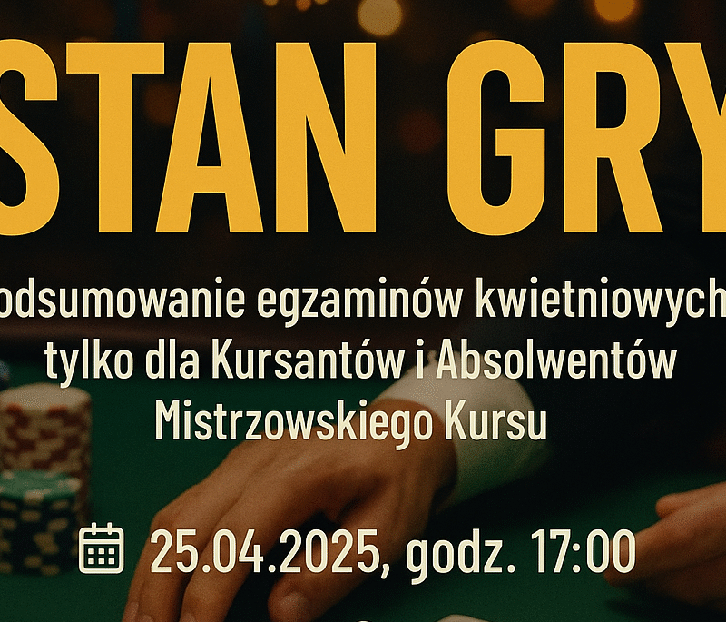 Stan gry – podsumowanie egzaminów ustnych